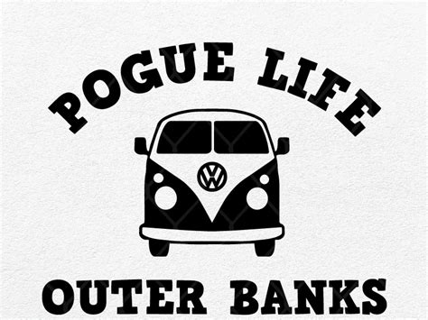 Pogue Life Outer Banks By Svg Prints On Dribbble