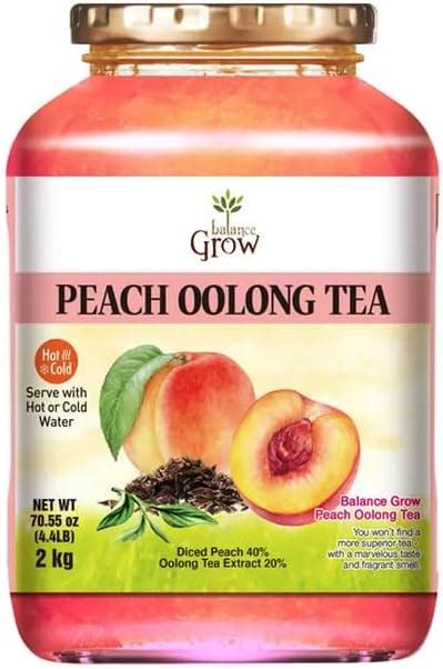 Amazon Balance Grow Peach Oolong Tea 70 55 Oz 4 4LB 2 Kg