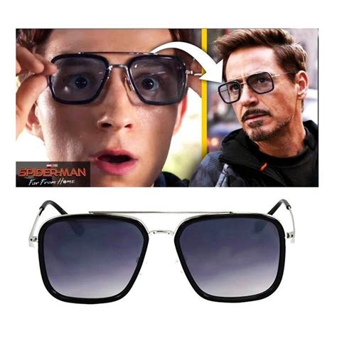 Tony Stark Glasses Avengers Endgame Spiderman Far From Home Tony