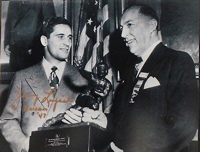 Johnny Lujack Notre Dame 1947 Heisman Trophy Winner Autographed 8x10 ...