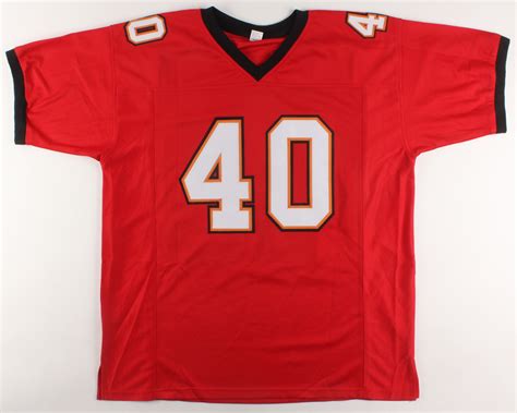 Mike Alstott Signed Jersey (Beckett COA) | Pristine Auction