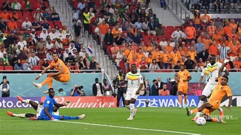 Hasil Belanda Vs Senegal Berakhir Untuk Kemenangan Pasukan Louis