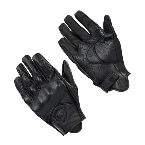 Short Cuff Motorcycle Leather Gloves – Biker Forward