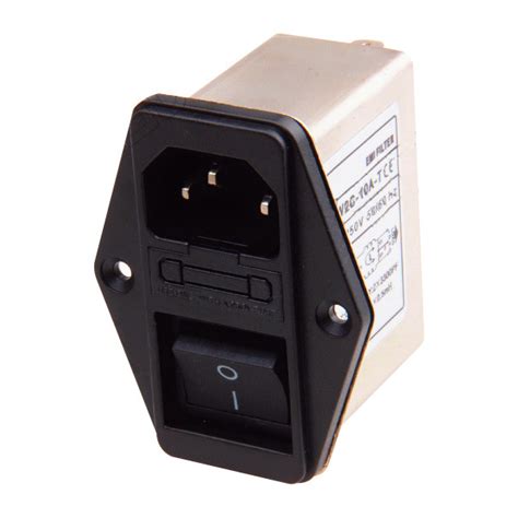 6a 220v Ac Socket Emi Filter For Power System Ac Emi Filter And 220v Emi Filter