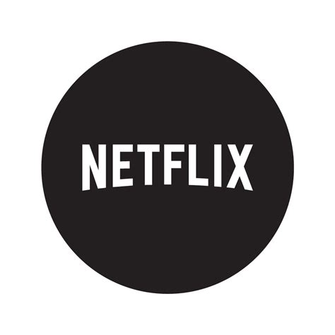 Download Black Background Circle Netflix Logo in SVG Vector or PNG