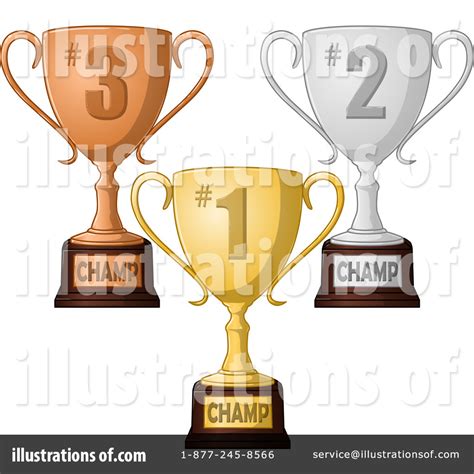 Trophy Clipart #1312515 - Illustration by Liron Peer