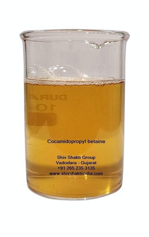 Cocamidopropyl Betaine - Coco Amido Propyl Betaine Latest Price ...