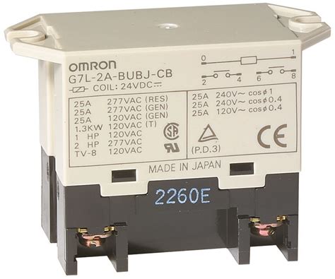 G7l 2a Bub J Cb Ac200240 Omron Electronic Components Power Relay