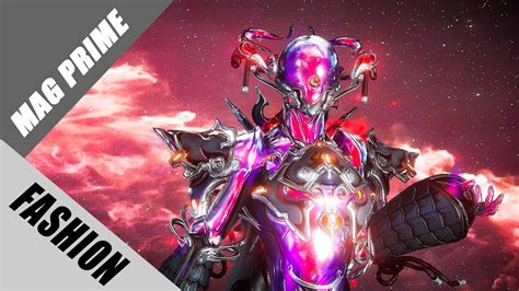 Warframe Fashion Frame Mag Prime Astral Destroyer Youtube