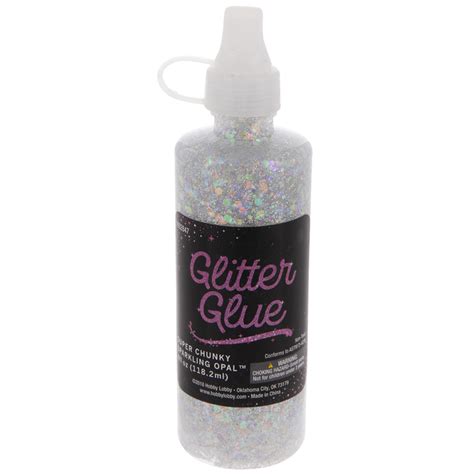 Sparkling Opal Super Chunky Glitter Glue 4 Ounce Hobby Lobby 1932847