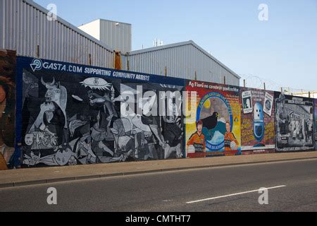 international wall murals lower falls road belfast northern ireland uk ...