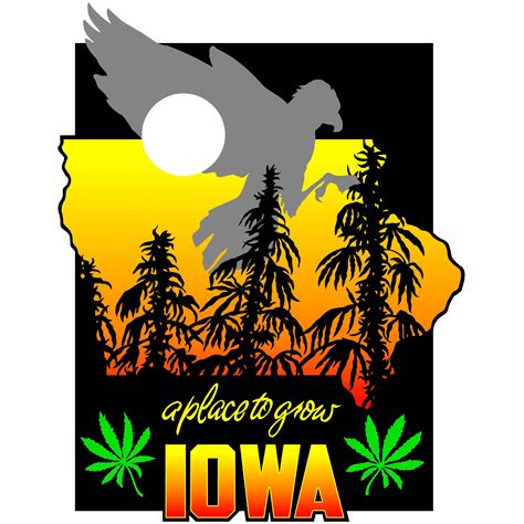 Iowa A Place To Grow A Beautiful Image Depicting The Motto Of The