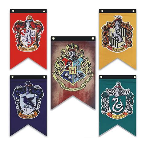 Harry Potter Magic Colleges Wall Decor Decoration Flag Pattern Double ...