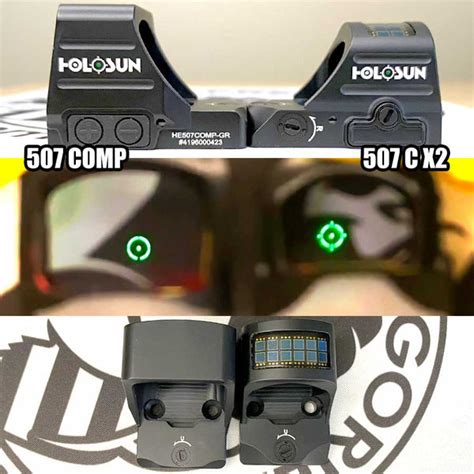 Holosun 507 Comp Vs 507c X2 Video And Photo Comparison Guide Freedom