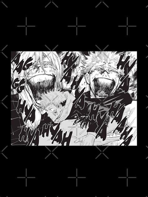 "Sukuna and Mahito Laughing Manga Panel" Poster for Sale by narcocynic ...