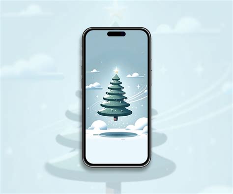 Beautiful Christmas Tree Minimalist Wallpapers - Winter Wallpapers