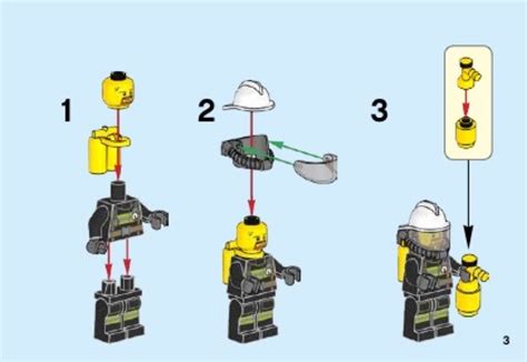 Lego Instructions For Set Fire Atv City Fire