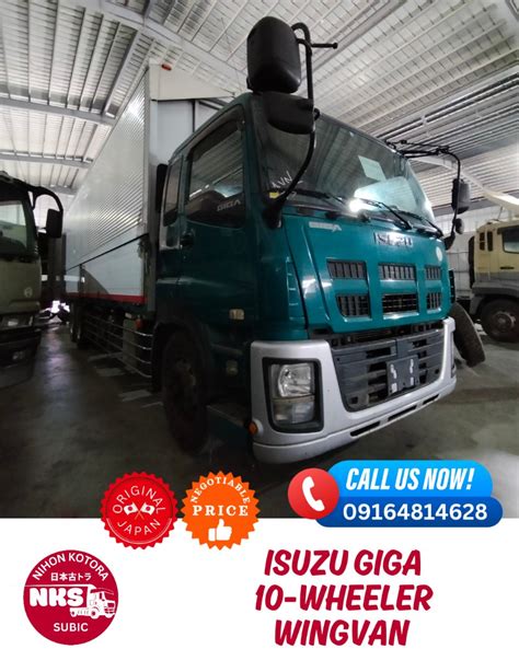 Isuzu Giga 10 Wheeler Wingvan Original Japan Surplus Truck Special