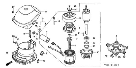 Ersatzteile Und Zeichnung Vom Rasenm Her Honda Hr El Pdf