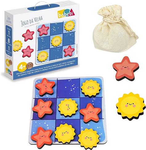 Joguinhos De Bolsa Jogo Da Velha Cell Brinquedos Educativos