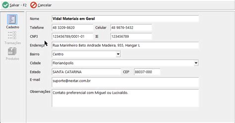 Cadastrar Fornecedor Central De Ajuda Programa Nex