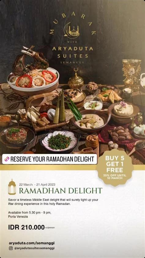 List Promo Paket Bukber Di Hotel Bintang Jakarta Ramadhan