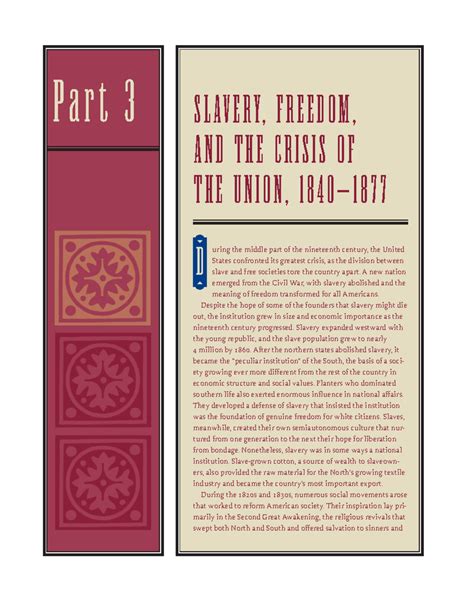Ch 11 Give Me Liberty An American History Volume One Edition Three by