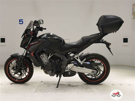 Купить б у Honda CB 650F инжектор 6 передач в Москве чёрный naked bike 2018 года по цене 677