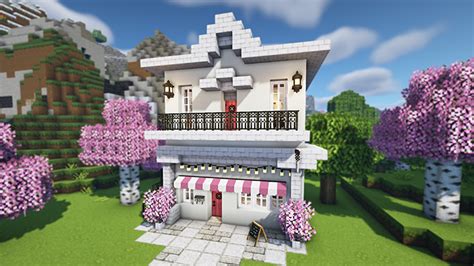 Minecraft Cottagecore Bakery Tutorial Aesthetic Bakery Tuto Ko Fi