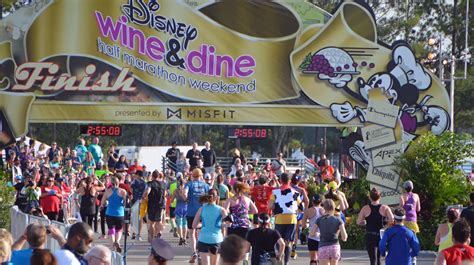 Todays Disney Photo Finishing The Wine And Dine Half Marathon A Gator