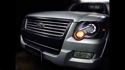 Ford Explorer Retrofit Headlights Led Xenon Projector Youtube