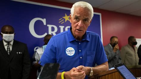 Charlie Crist Resigns Will Focus Fulltime On Unseating Ron Desantis