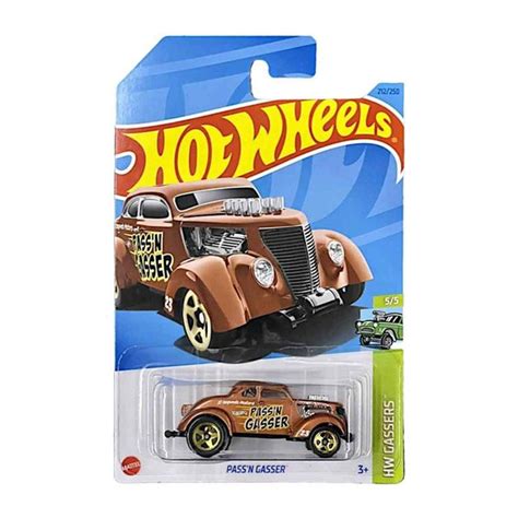 HKH Машинка металлическая игрушка Hot Wheels коллекционная модель Passn Gasser бронз купить