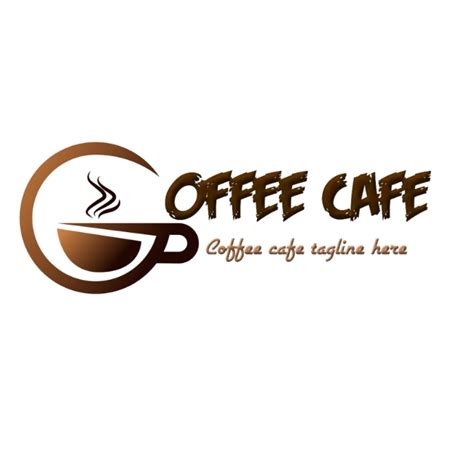 Coffee Logocoffee Cafe Logotea Logotea Cup Template Postermywall