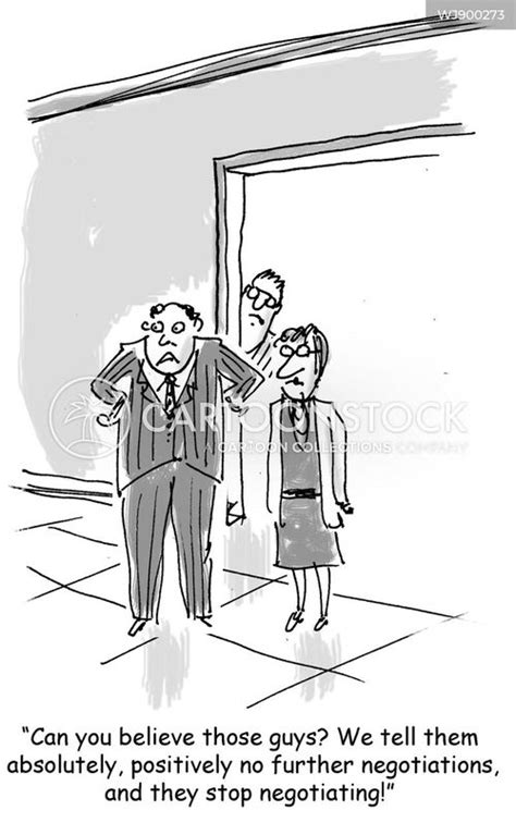 Negotiation Cartoons and Comics - funny pictures from CartoonStock