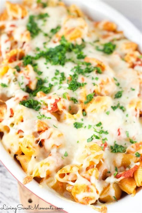 Cheesy Chicken Casserole - Living Sweet Moments