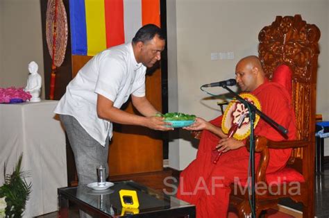 A Dharma Deshana Programme Held At AFHQ Sri Lanka Air Force