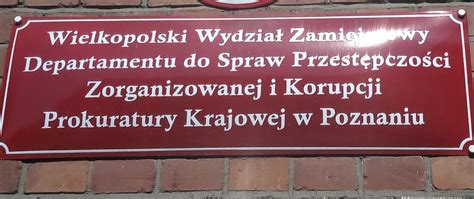 Wielkopolski pion PZ Prokuratury Krajowej skierował akt oskarżenia