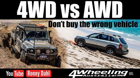 4wd Vs Awd Off Road Youtube