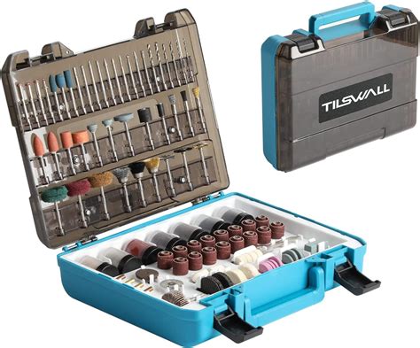 Tilswall Coffret De 420 Accessoires D Outils Rotatifs Universels Kit D