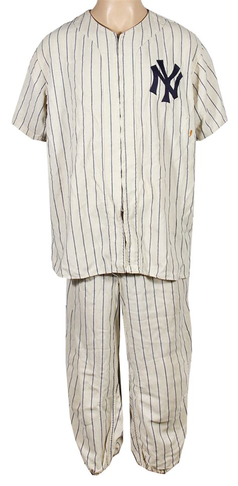 Lot Detail Babe Ruth Issued Presentation New York Yankees Uniform