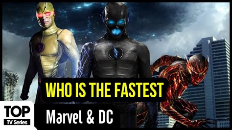 Who Is The Fastest Man Alive In Dc And Marvel Superheroes Of All Time