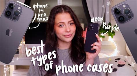 Top Types Of Phone Cases For The Deep Purple Iphone Pro Max In My