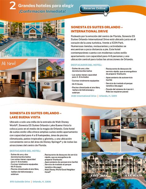 Action Travel Sonesta Es Suites En Orlando Grandes Hoteles Para