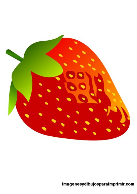 Laminas Con Fresas Para Imprimir Imagenes Y Dibujos Para Imprimir