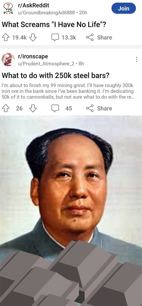 Local man has too many steel bar : r/HistoryMemes