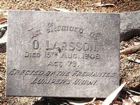 Mrs Catherine Larsson 1881 1940 Mémorial Find a Grave