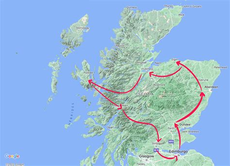 On The Road In Scozia Il Nostro Itinerario Di Giorni