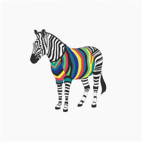 Ps Paul Smith Zebra Print T Shirt Men Regular Fit T Shirts Flannels