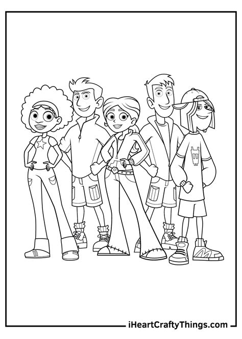 Wild Kratts Coloring Pages - Free Coloring Pages Printables